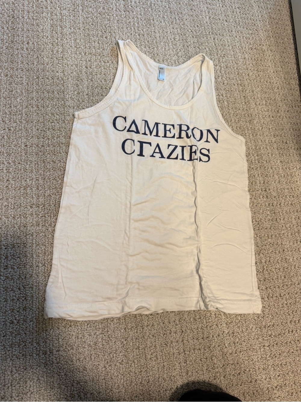 American Apparel Cameron Crazies Graphic Scoop Tank